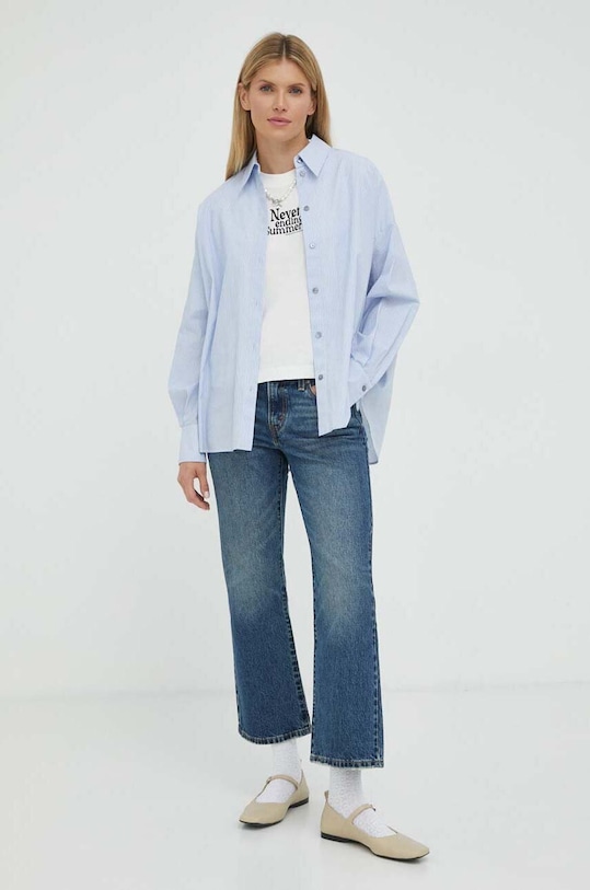 Rifle Levi's MIDDY ANKLE BOOT A5563.0001 modrá AW23