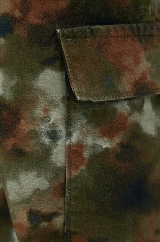 Levi's spodnie bawełniane BAGGY CARGO zielony A6077.0000