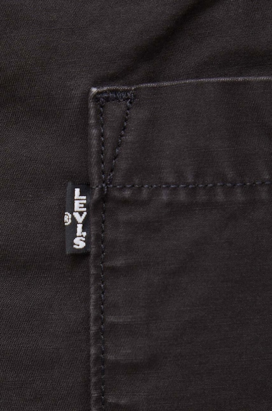 Levi's pantaloni de bumbac BAGGY CARGO A6077.0003 negru