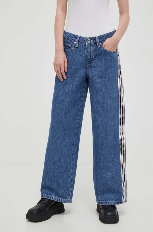Oblačila Kavbojke Levi's SilverTab A6282.0000 mornarsko modra