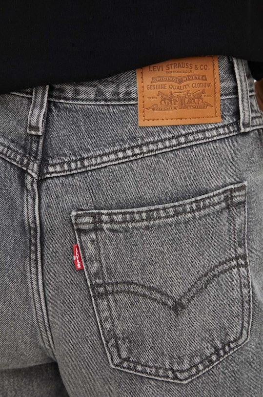 Levi's jeansi 80S MOM JEAN gri A3506.0011