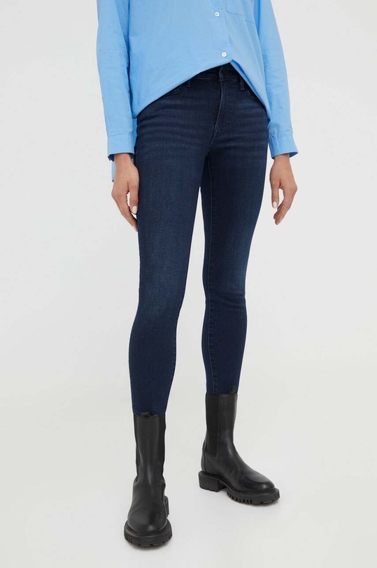 Levi's jeansi 711 SKINNY Planet friendly bleumarin 18881.0738