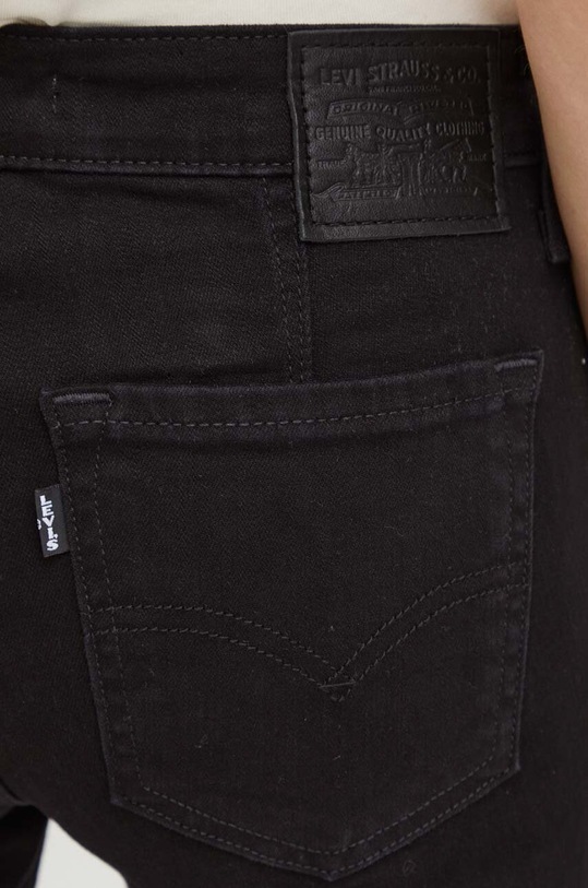 Kavbojke Levi's 712 SLIM WELT POCKET črna A6199.0001