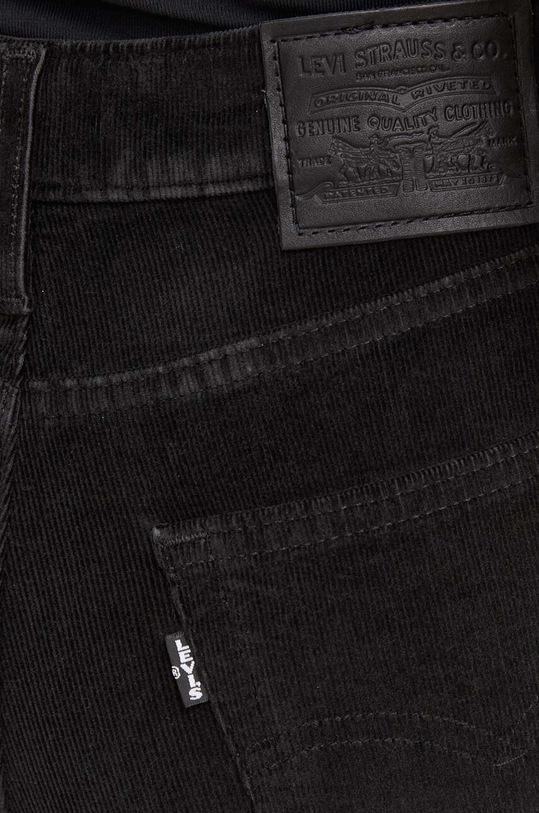 Levi's pantaloni de catifea cord 721 negru 18882.0677