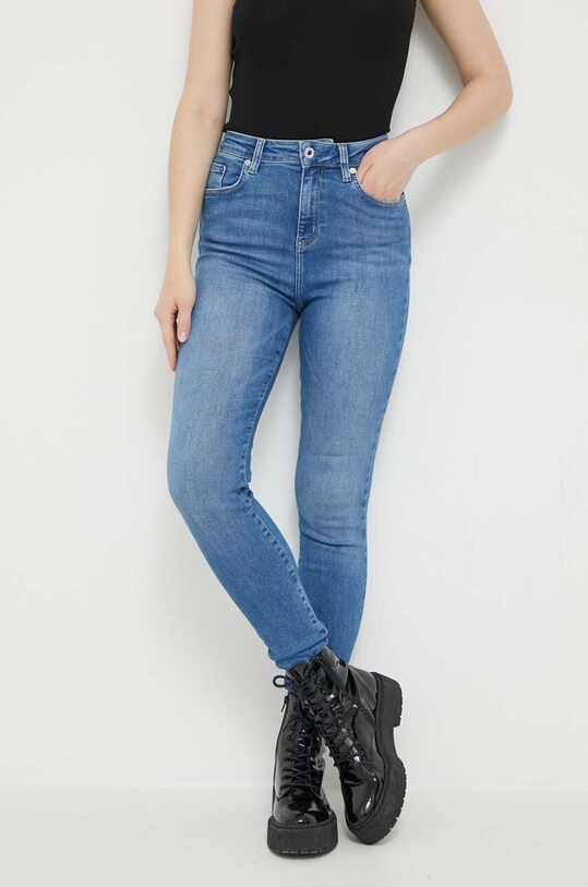 Karl Lagerfeld Jeans jeansy Planet friendly niebieski 235J1100