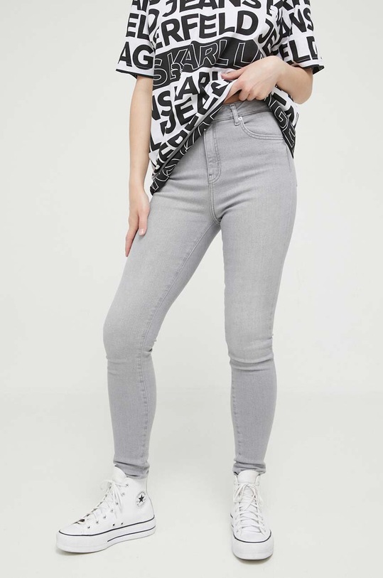 Karl Lagerfeld Jeans jeansy szary 235J1103