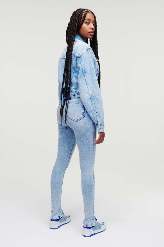 Karl Lagerfeld Jeans jeansy 235J1102 niebieski AW23