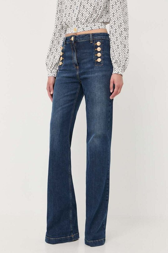 Elisabetta Franchi jeansy PJ29D36E2 niebieski AW23