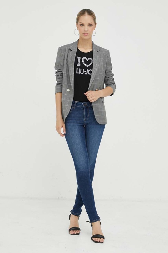 Τζιν παντελόνι Liu Jo Fabulous UF3003.D4615 σκούρο μπλε AW23
