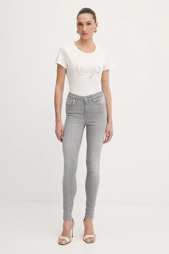 Liu Jo jeansy UXX037.D4811 szary SS25