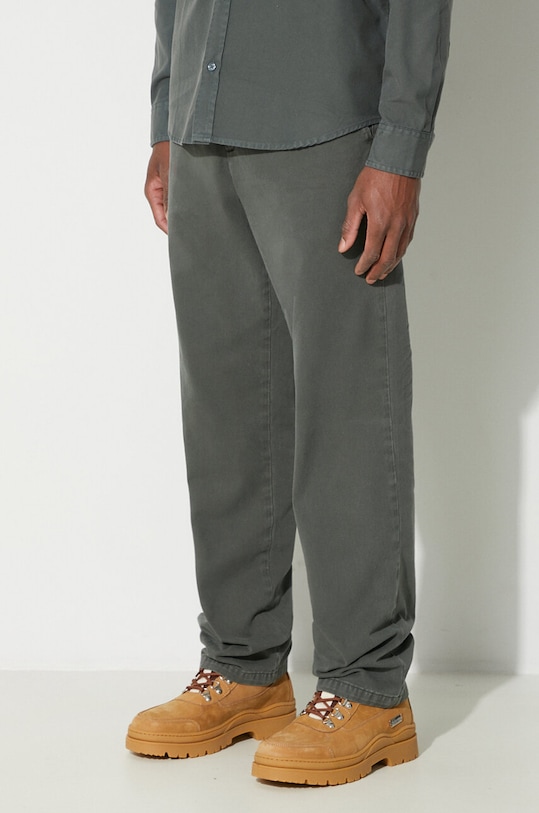 Nohavice Samsoe Samsoe JOHNNY zelená M23300059