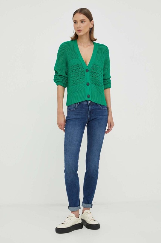 Marc O'Polo jeansy Alva 346950112277 niebieski AW23