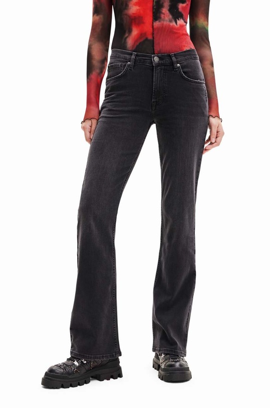 Desigual jeansy Planet friendly granatowy 23WWDD14