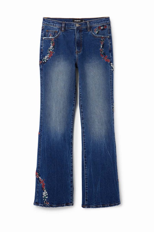 Desigual jeansy 23WWDD42 niebieski