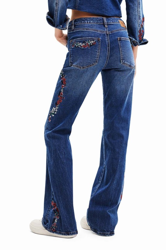 Desigual jeansy 23WWDD42 niebieski AW23