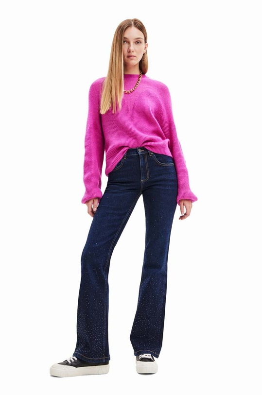 Desigual jeansi x Disney bleumarin 23WWDD61