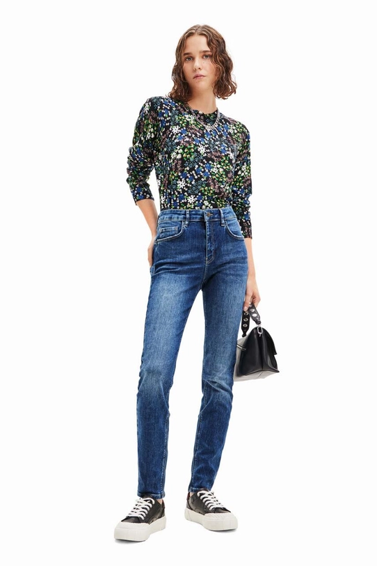 Desigual jeansi albastru 23WWDD90