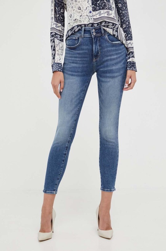 Τζιν παντελόνι Guess Planet friendly μπλε W3BA35.D56D2