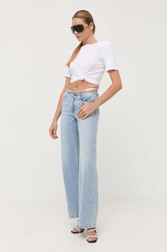 Miss Sixty jeansy Others 6T2JJ2160000 niebieski AW23