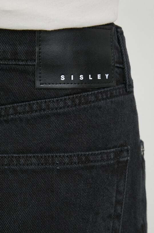 Sisley jeansy czarny 4JPDLE02Y.800