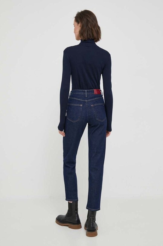 Odzież Tommy Hilfiger jeansy WW0WW39612 granatowy