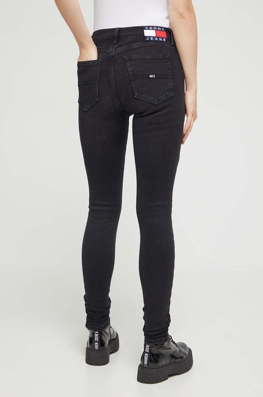 Odzież Tommy Jeans jeansy Sylvia DW0DW16687 czarny