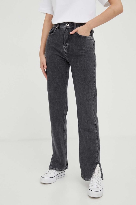 Karl Lagerfeld Jeans jeansy Planet friendly szary 236J1106