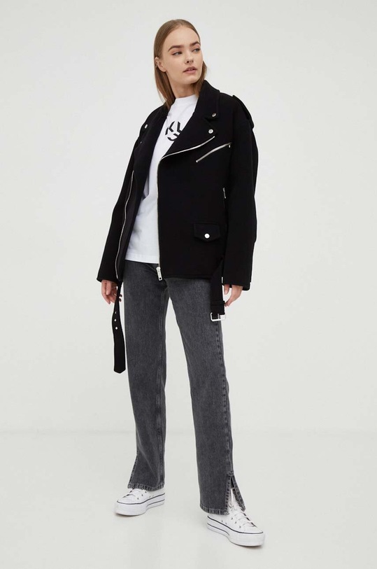 Rifle Karl Lagerfeld Jeans 236J1106 sivá AW23