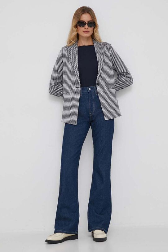 Τζιν παντελόνι Calvin Klein Jeans AUTHENTIC BOOTCUT J20J221760 σκούρο μπλε AW23