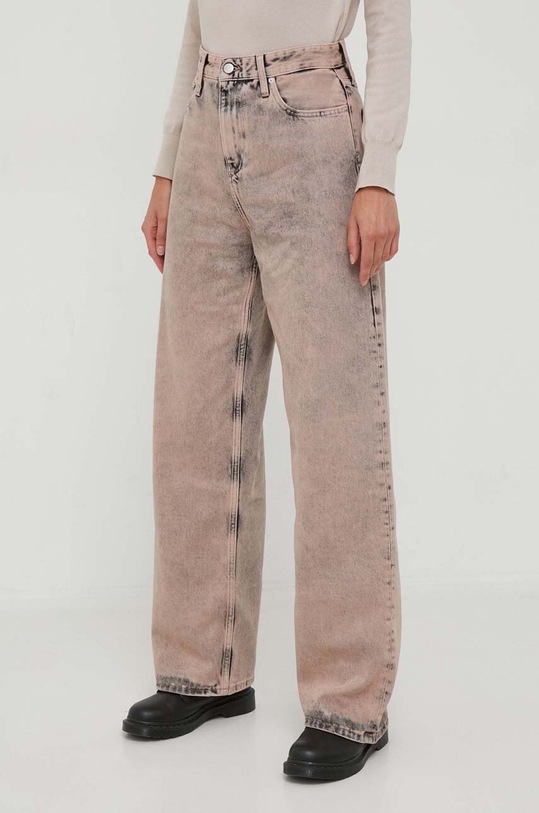 Джинси Calvin Klein Jeans рожевий J20J221788