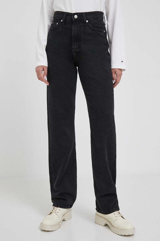 Kavbojke Calvin Klein Jeans črna J20J221791