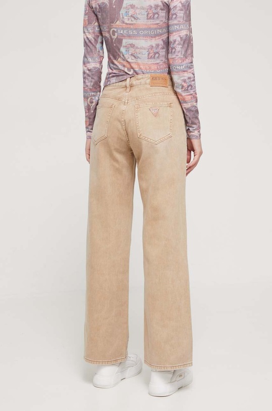 Ρούχα Τζιν παντελόνι Guess Originals W3BG02D4SB0 καφέ