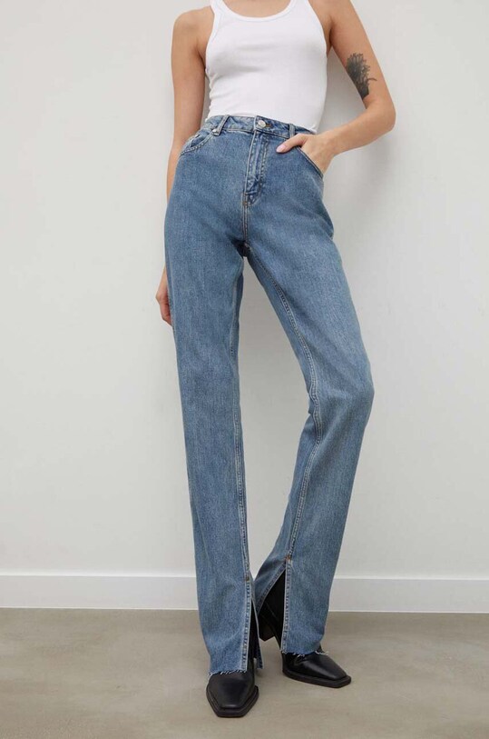 Gestuz jeansy Salma 10908292 niebieski AW23