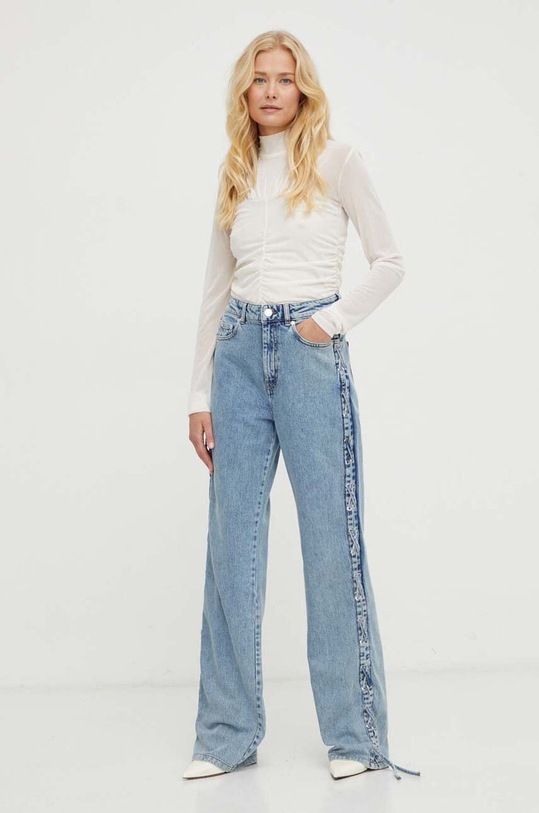 Gestuz jeansy 10908514 niebieski AW23