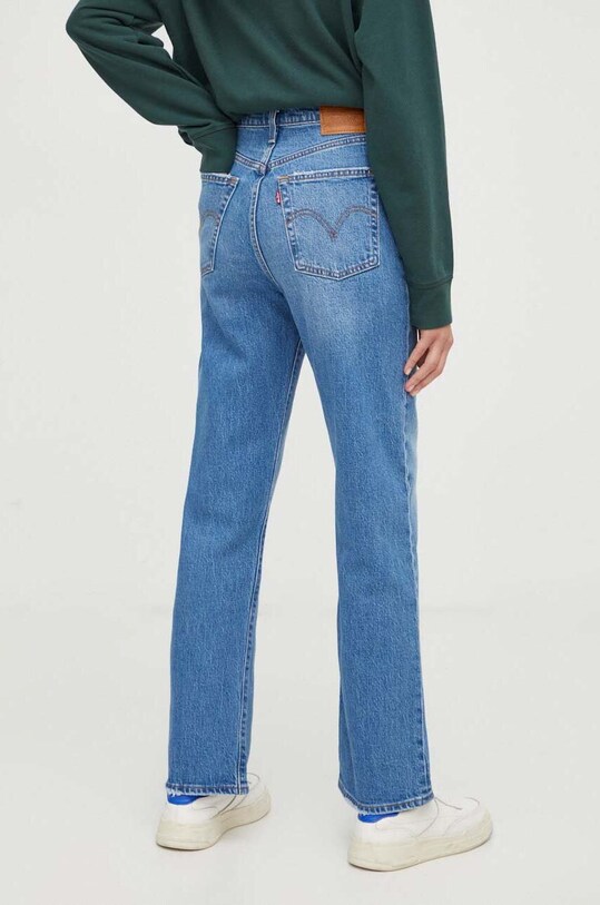 Oblečení Džíny Levi's RIBCAGE STRAIGHT 72693.0177 modrá