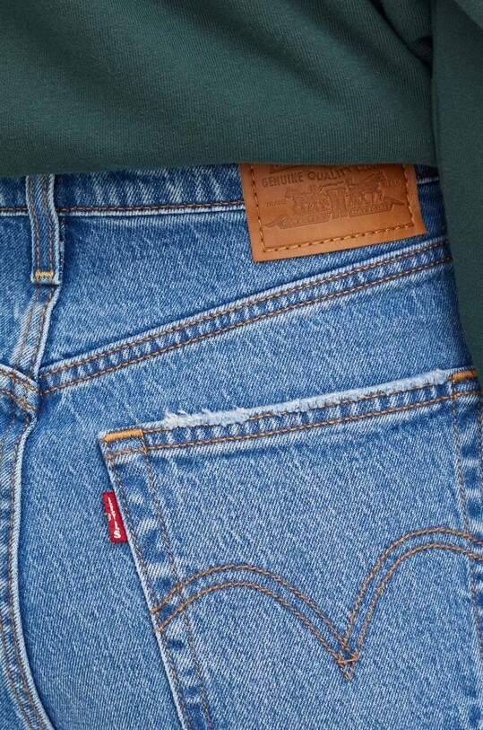 Džíny Levi's RIBCAGE STRAIGHT modrá 72693.0177