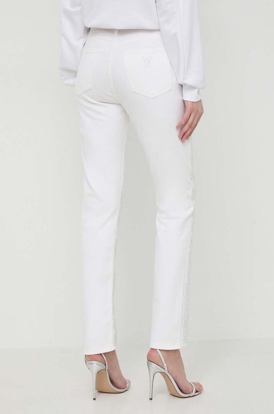 Ρούχα Τζιν παντελόνι Guess GIRLY W4RA16.WFXDA λευκό