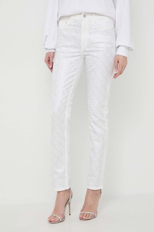 Джинси Guess GIRLY бежевий W4RA16.WFXDA
