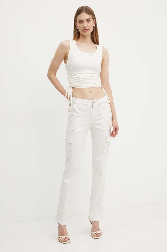 Παντελόνι Guess W4RB59.W93CL γκρί SS24