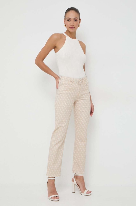 Guess farmer 1981 STRAIGHT W4RA22.WFXBA bézs SS24