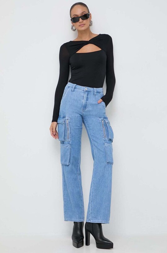 Guess jeansi albastru W4RA97.D58L1