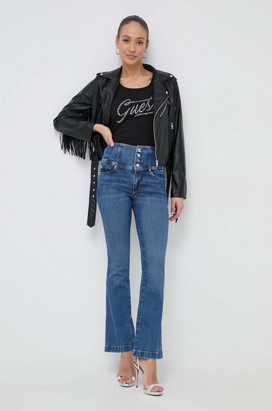 Дънки Guess CORSET Planet friendly син W4RA0A.D59F2