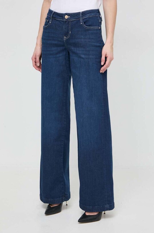 Guess jeansy Planet friendly granatowy W4RA96.D5901