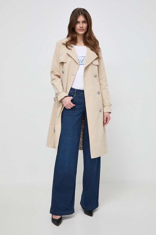 Guess jeansy W4RA96.D5901 granatowy SS24