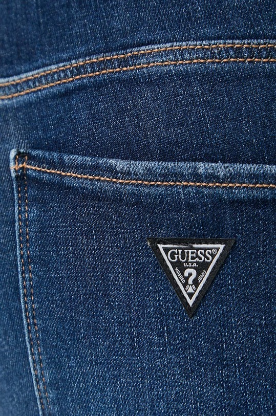 Guess jeansy W4RAJ3.D4Q03 granatowy