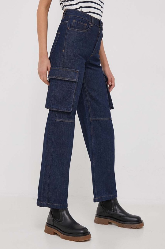 United Colors of Benetton jeansy granatowy 4W9KDE01T.905