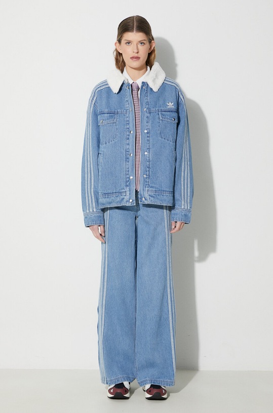 adidas Originals cotton jeans Denim Pant IS5249 blue AW23