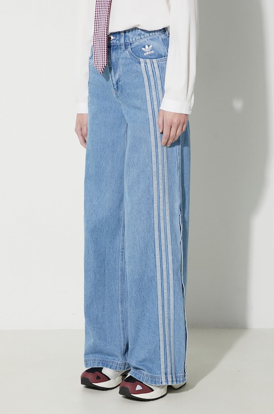 adidas Originals cotton jeans Denim Pant blue IS5249