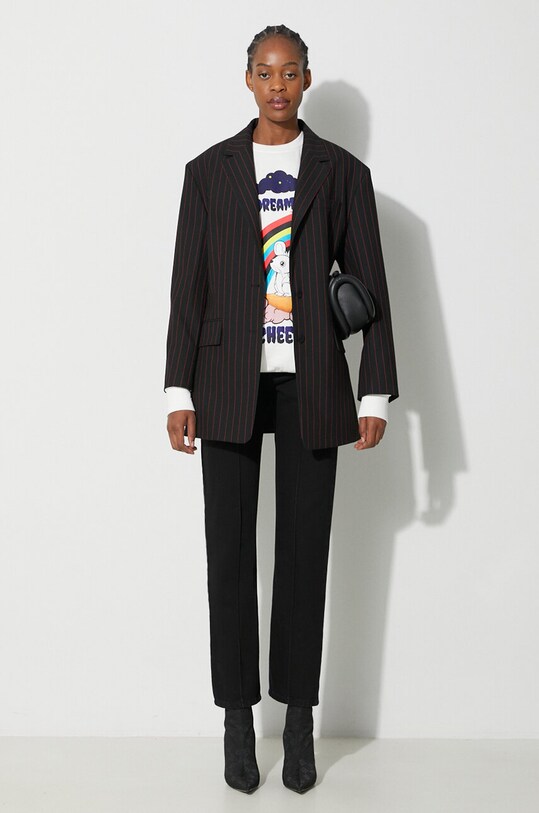 JW Anderson jeansy DT0075.PG1334 czarny AW23