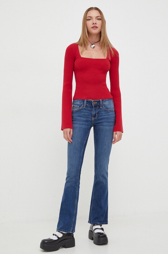Hollister Co. jeansi KI355.2326.276 bleumarin SS24